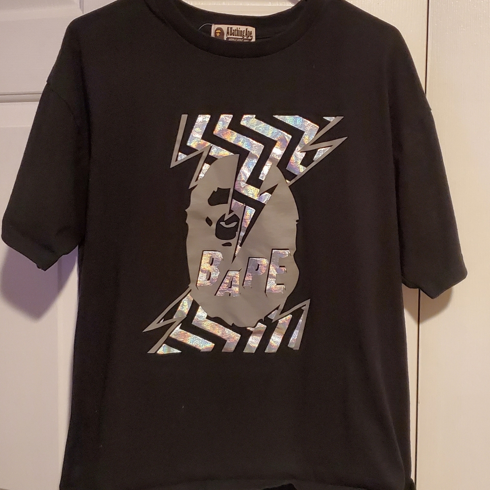 BAPE Women's holo Tshirt OS
